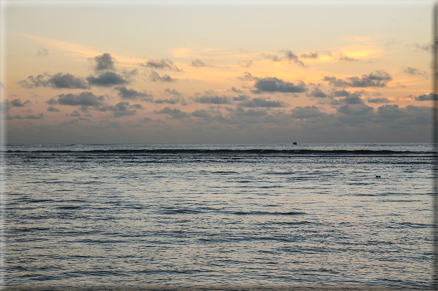 foto Alba e tramonto alle isole Maldive